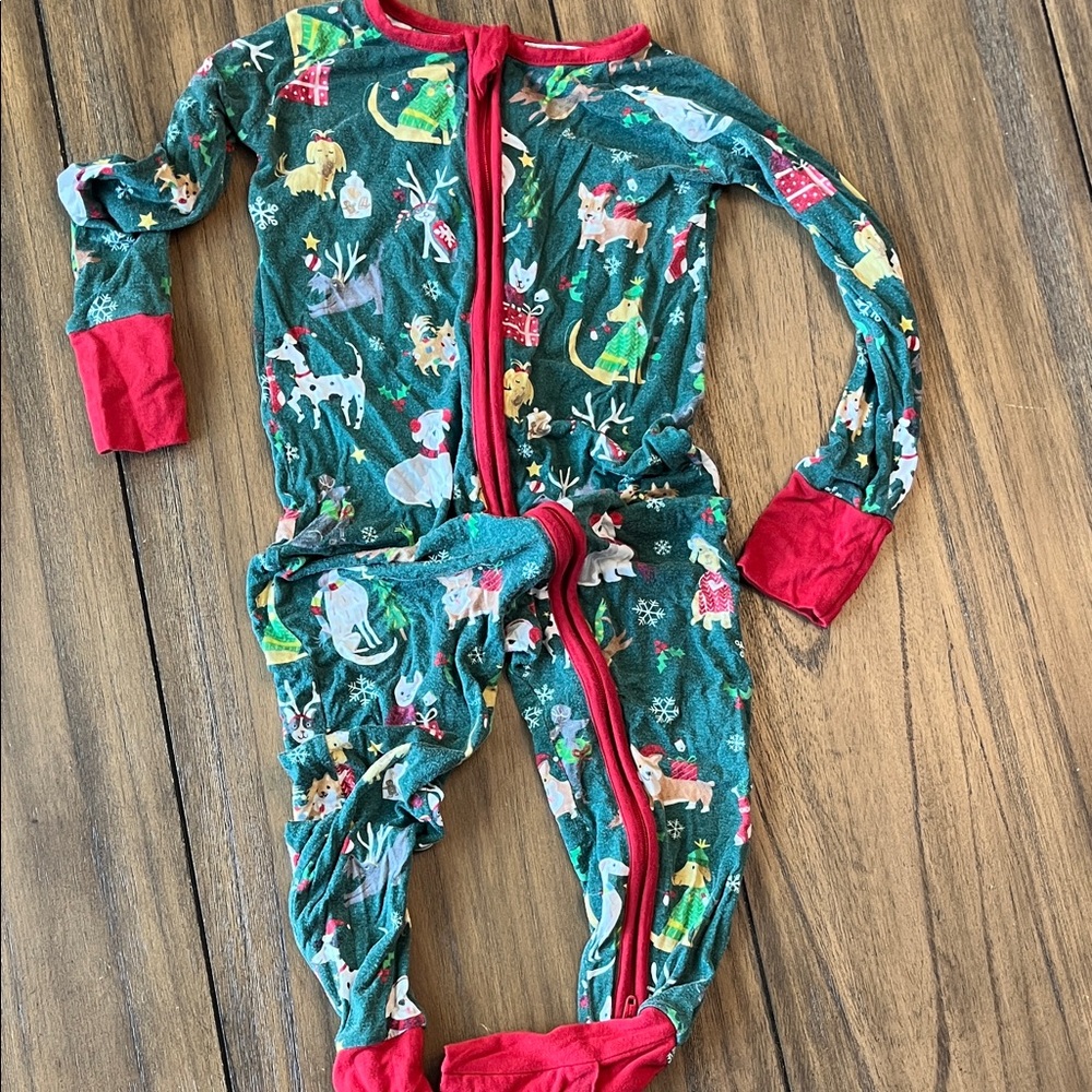 Little Sleepies Holiday Hounds Zippy 18-24m